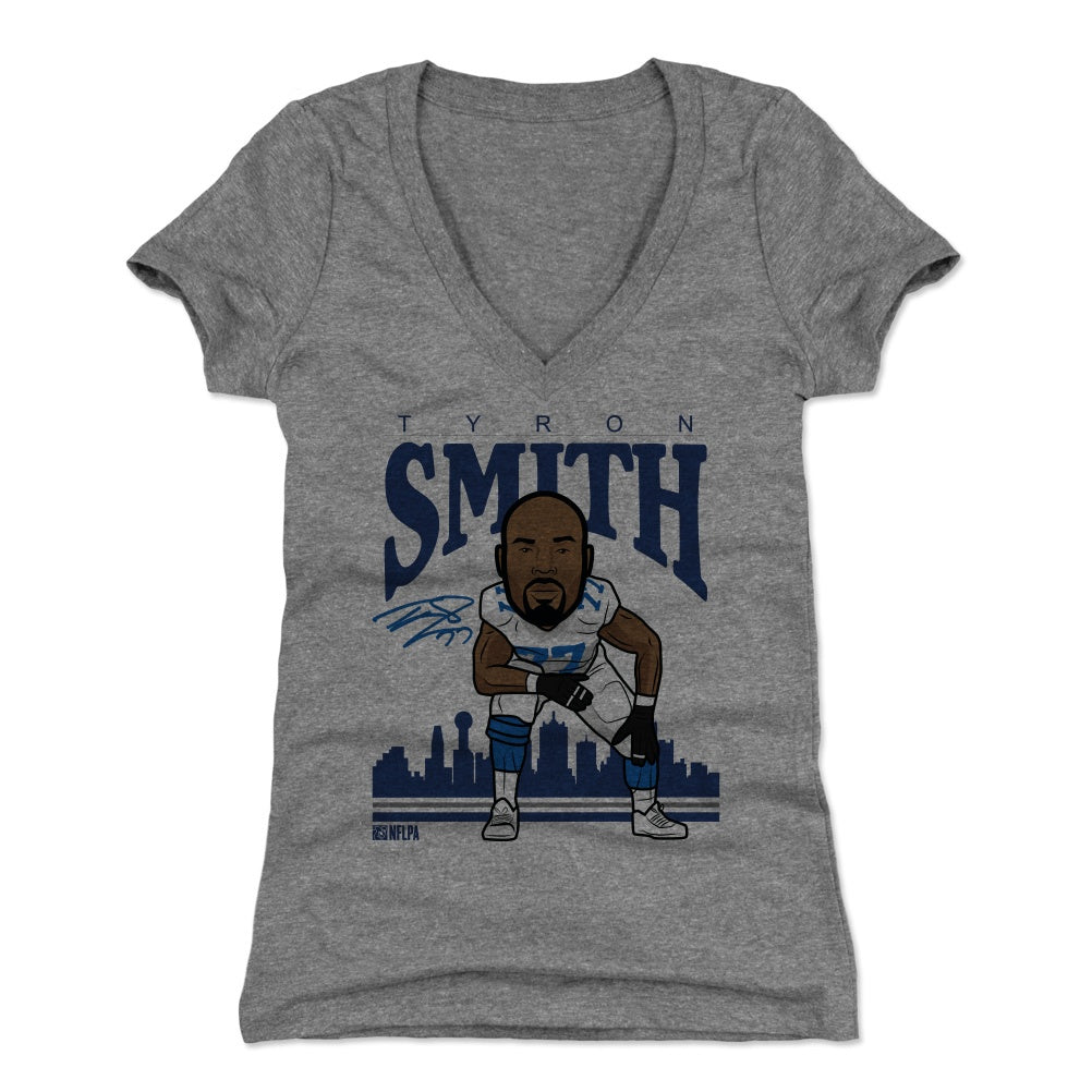 Tyron Smith Women&#39;s V-Neck T-Shirt | 500 LEVEL