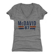 Connor McDavid Women's V-Neck T-Shirt | 500 LEVEL