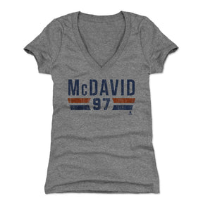 Connor McDavid Women's V-Neck T-Shirt | 500 LEVEL