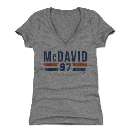 Connor McDavid Women's V-Neck T-Shirt | 500 LEVEL