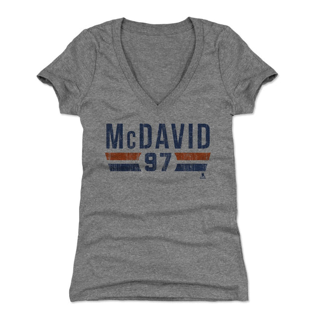 Connor McDavid Women's V-Neck T-Shirt | 500 LEVEL