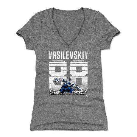 Andrei Vasilevskiy Women's V-Neck T-Shirt | 500 LEVEL