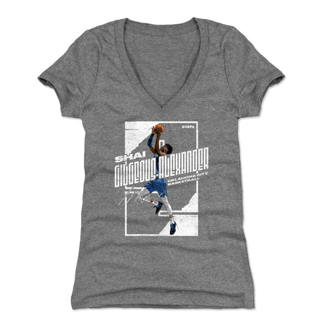 Shai Gilgeous-Alexander Women's V-Neck T-Shirt | 500 LEVEL