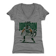 Lane Johnson Women's V-Neck T-Shirt | 500 LEVEL