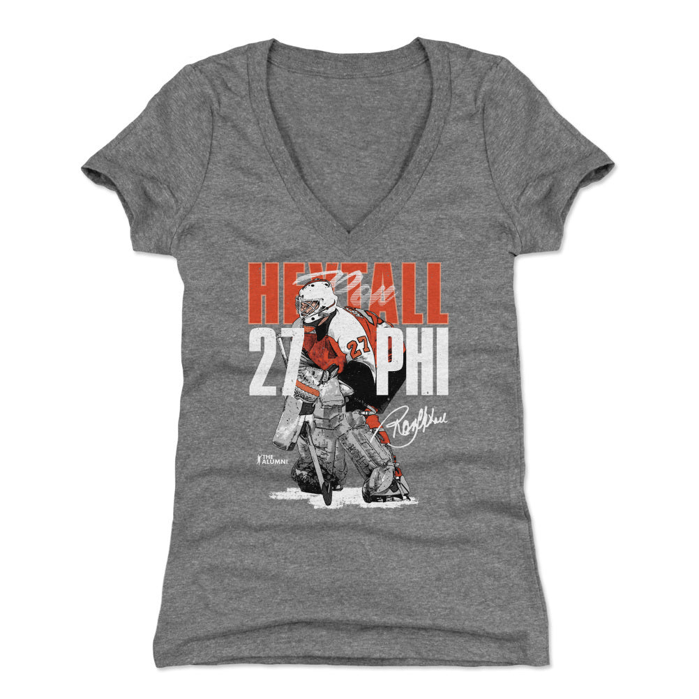 Ron Hextall Women's V-Neck T-Shirt | 500 LEVEL