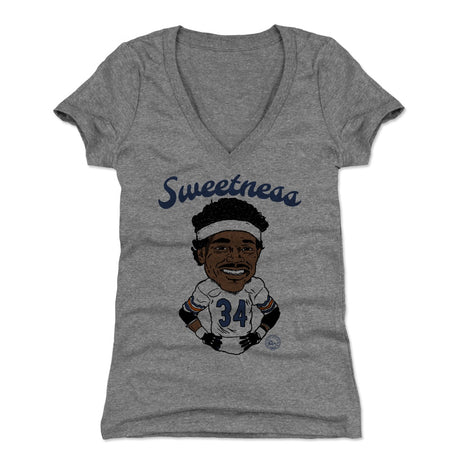 Walter Payton Women's V-Neck T-Shirt | 500 LEVEL