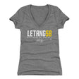 Kris Letang Women's V-Neck T-Shirt | 500 LEVEL