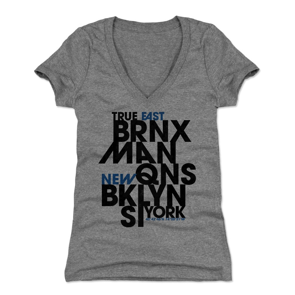 New York Women's V-Neck T-Shirt | 500 LEVEL