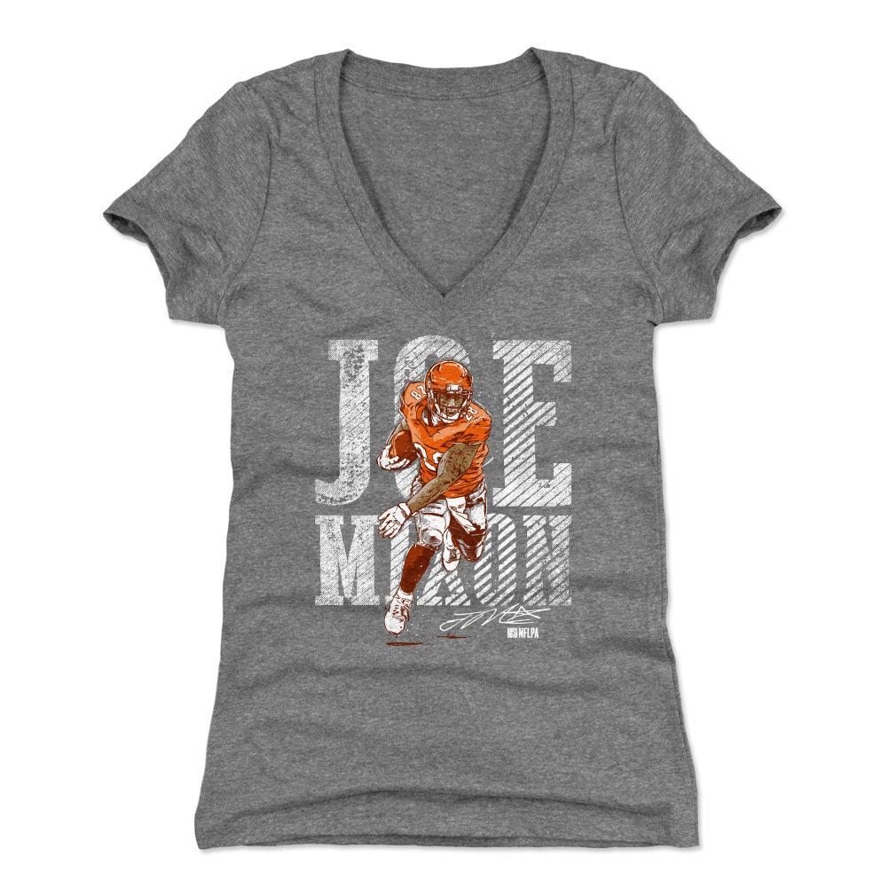 Joe Mixon Women&#39;s V-Neck T-Shirt | 500 LEVEL