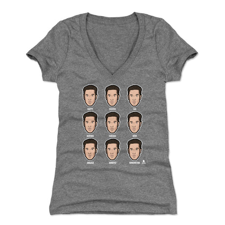 Jordan Binnington Women's V-Neck T-Shirt | 500 LEVEL