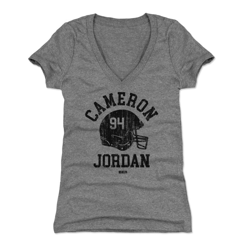 Cameron Jordan Women&#39;s V-Neck T-Shirt | 500 LEVEL
