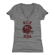 Nick Bosa Women's V-Neck T-Shirt | 500 LEVEL
