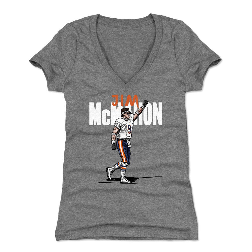 Jim McMahon Women's V-Neck T-Shirt | 500 LEVEL