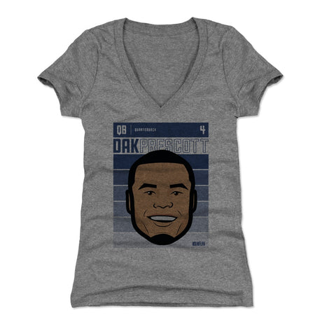 Dak Prescott Women's V-Neck T-Shirt | 500 LEVEL