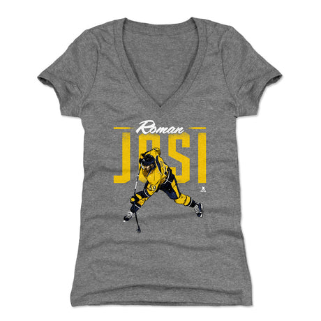 Roman Josi Women's V-Neck T-Shirt | 500 LEVEL