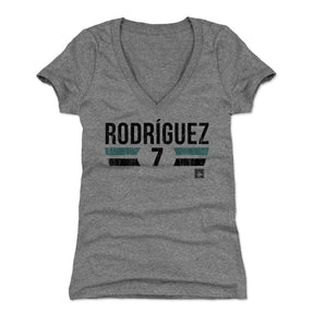 Ivan Rodriguez Women's V-Neck T-Shirt | 500 LEVEL