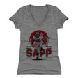 Warren Sapp Women's V-Neck T-Shirt | 500 LEVEL