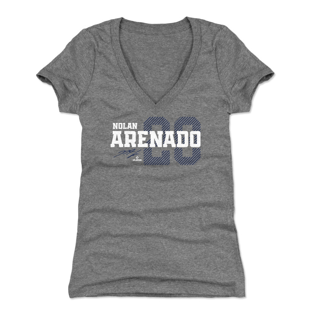 Nolan Arenado Women&#39;s V-Neck T-Shirt | 500 LEVEL