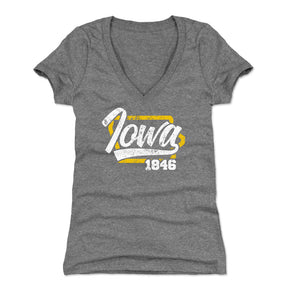 Iowa Women's V-Neck T-Shirt | 500 LEVEL