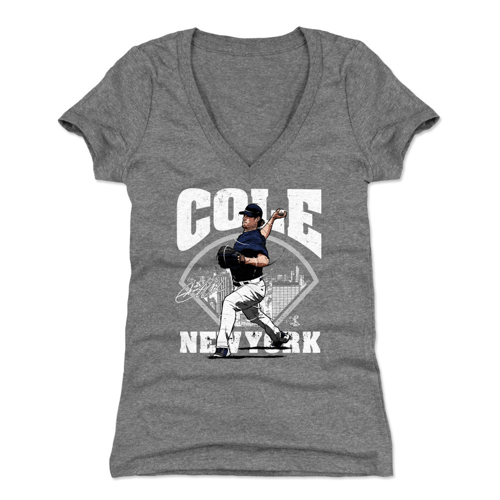 Gerrit Cole Women's V-Neck T-Shirt | 500 LEVEL