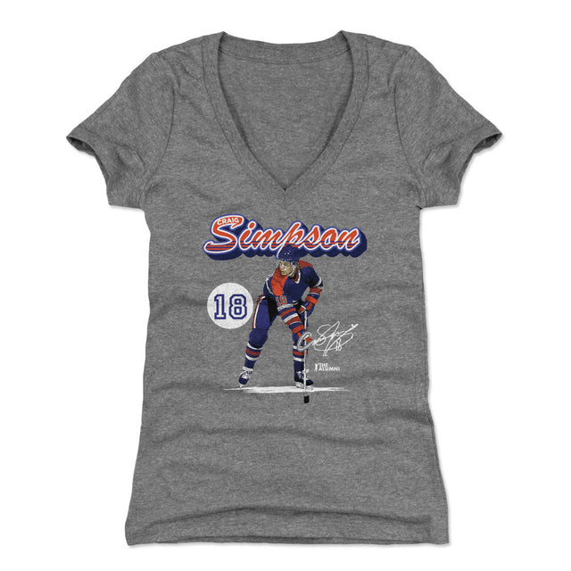 Craig Simpson Women's V-Neck T-Shirt | 500 LEVEL