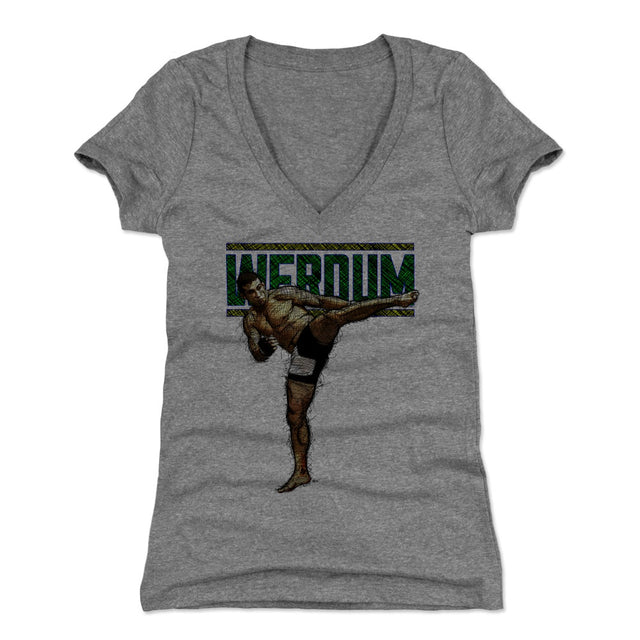 Fabricio Werdum Women's V-Neck T-Shirt | 500 LEVEL