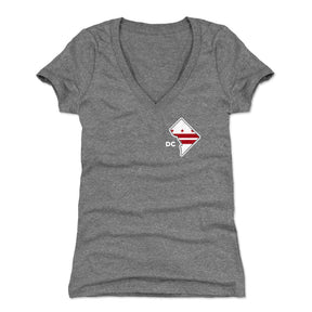 Washington D.C. Women's V-Neck T-Shirt | 500 LEVEL
