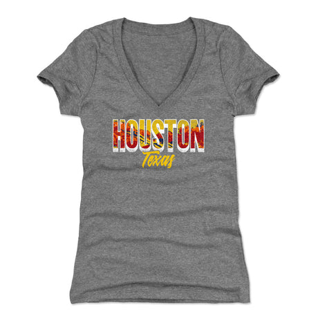 Houston Women's V-Neck T-Shirt | 500 LEVEL