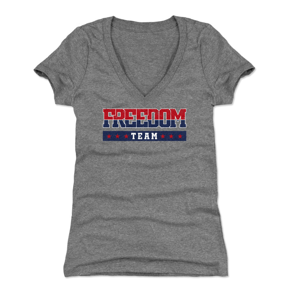 American Pride Women's V-Neck T-Shirt | 500 LEVEL