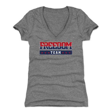 American Pride Women's V-Neck T-Shirt | 500 LEVEL