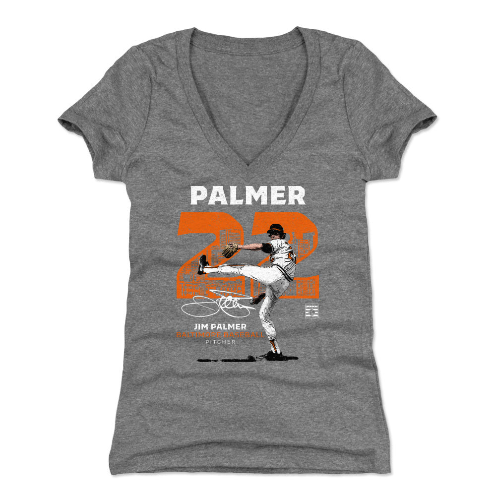 Jim Palmer Women's V-Neck T-Shirt | 500 LEVEL