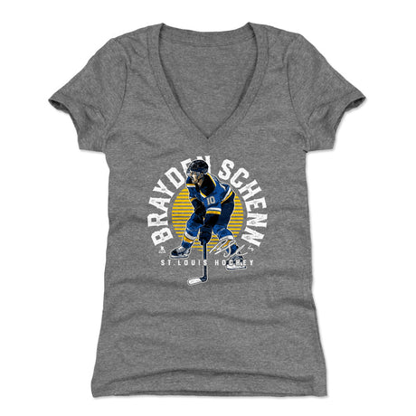 Brayden Schenn Women's V-Neck T-Shirt | 500 LEVEL