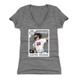 Clayton Kershaw Women's V-Neck T-Shirt | 500 LEVEL