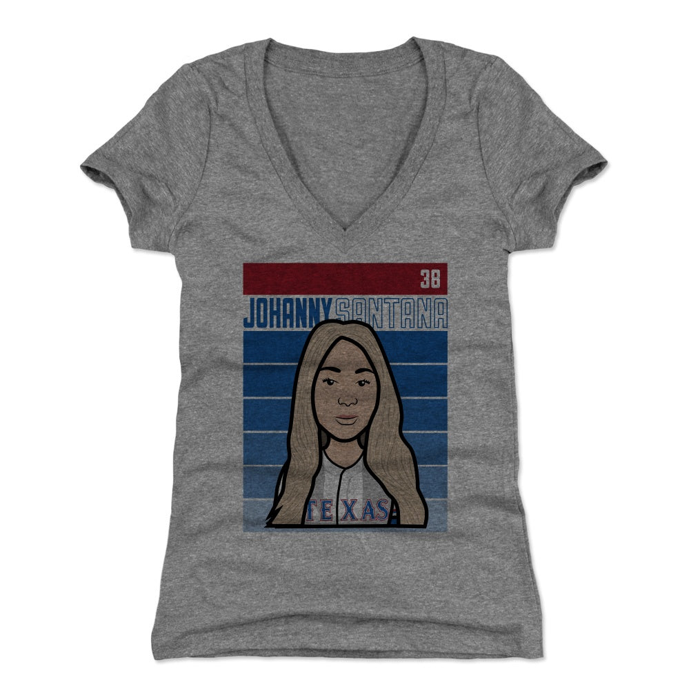 Johanny Santana Women&#39;s V-Neck T-Shirt | 500 LEVEL