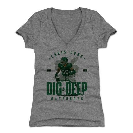 Chris Long Women's V-Neck T-Shirt | 500 LEVEL