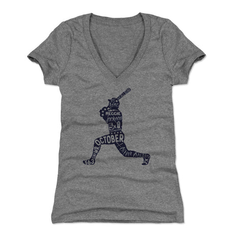 Reggie Jackson Women's V-Neck T-Shirt | 500 LEVEL
