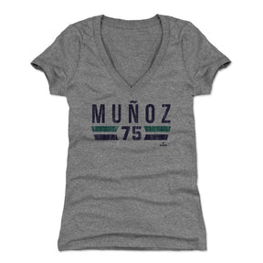 Andres Munoz Women's V-Neck T-Shirt | 500 LEVEL