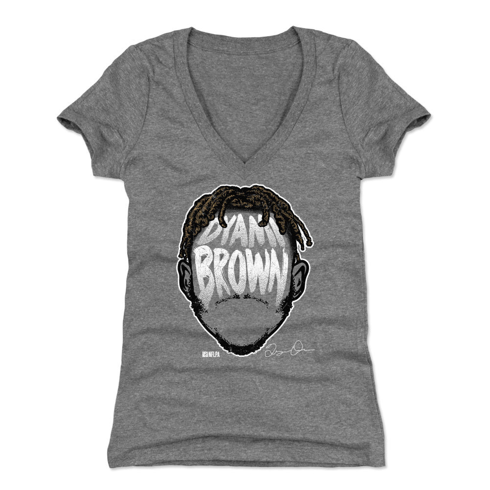 Dyami Brown Women&#39;s V-Neck T-Shirt | 500 LEVEL