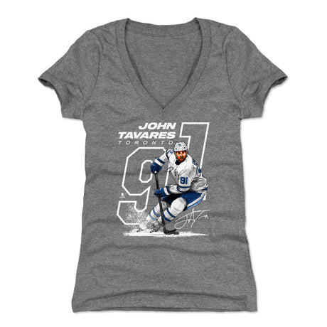 John Tavares Women's V-Neck T-Shirt | 500 LEVEL