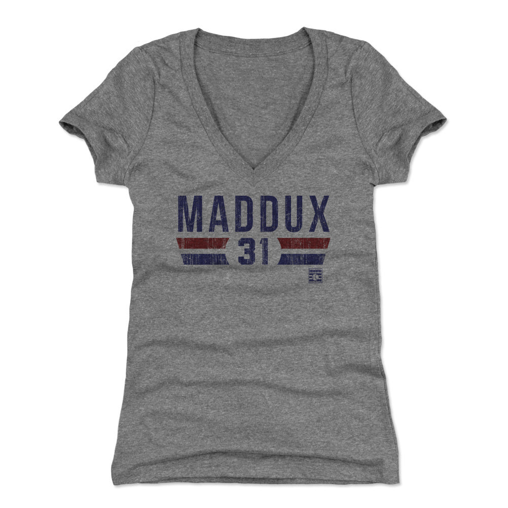 Greg Maddux Women's V-Neck T-Shirt | 500 LEVEL