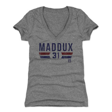 Greg Maddux Women's V-Neck T-Shirt | 500 LEVEL