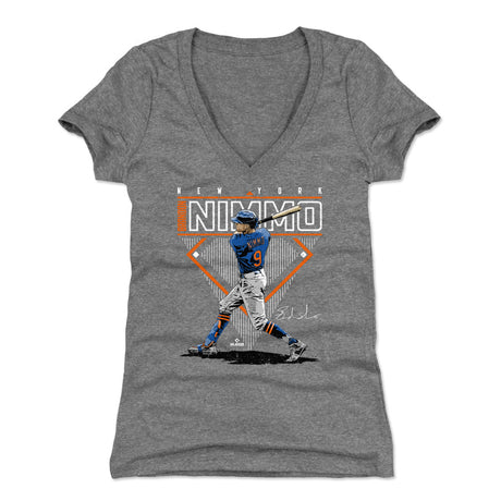 Brandon Nimmo Women's V-Neck T-Shirt | 500 LEVEL