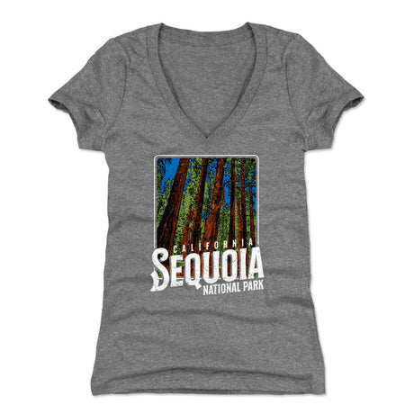 Sequoia National Park Women's V-Neck T-Shirt | 500 LEVEL