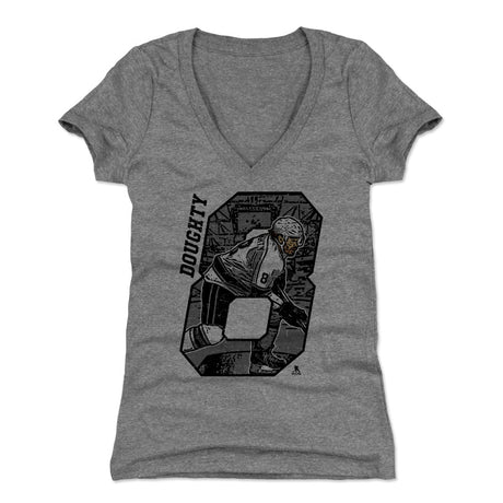 Drew Doughty Women's V-Neck T-Shirt | 500 LEVEL
