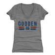Dwight Gooden Women's V-Neck T-Shirt | 500 LEVEL
