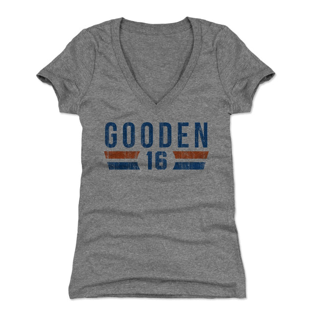 Dwight Gooden Women's V-Neck T-Shirt | 500 LEVEL
