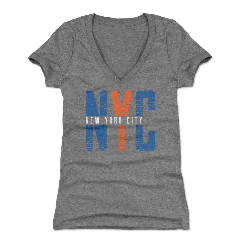 New York Women's V-Neck T-Shirt | 500 LEVEL