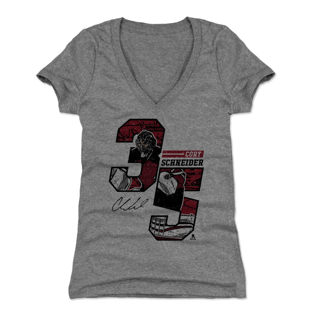 Cory Schneider Women&#39;s V-Neck T-Shirt | 500 LEVEL