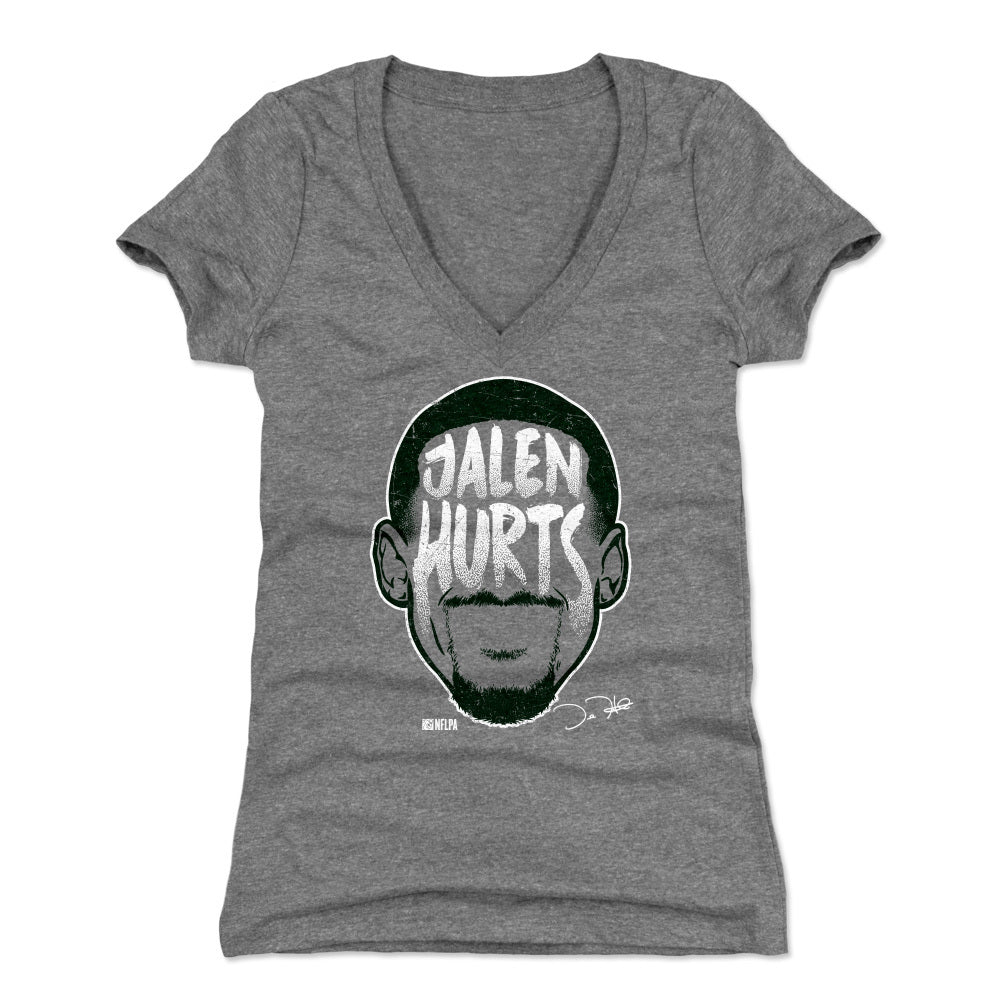 Jalen Hurts Women's V-Neck T-Shirt | 500 LEVEL