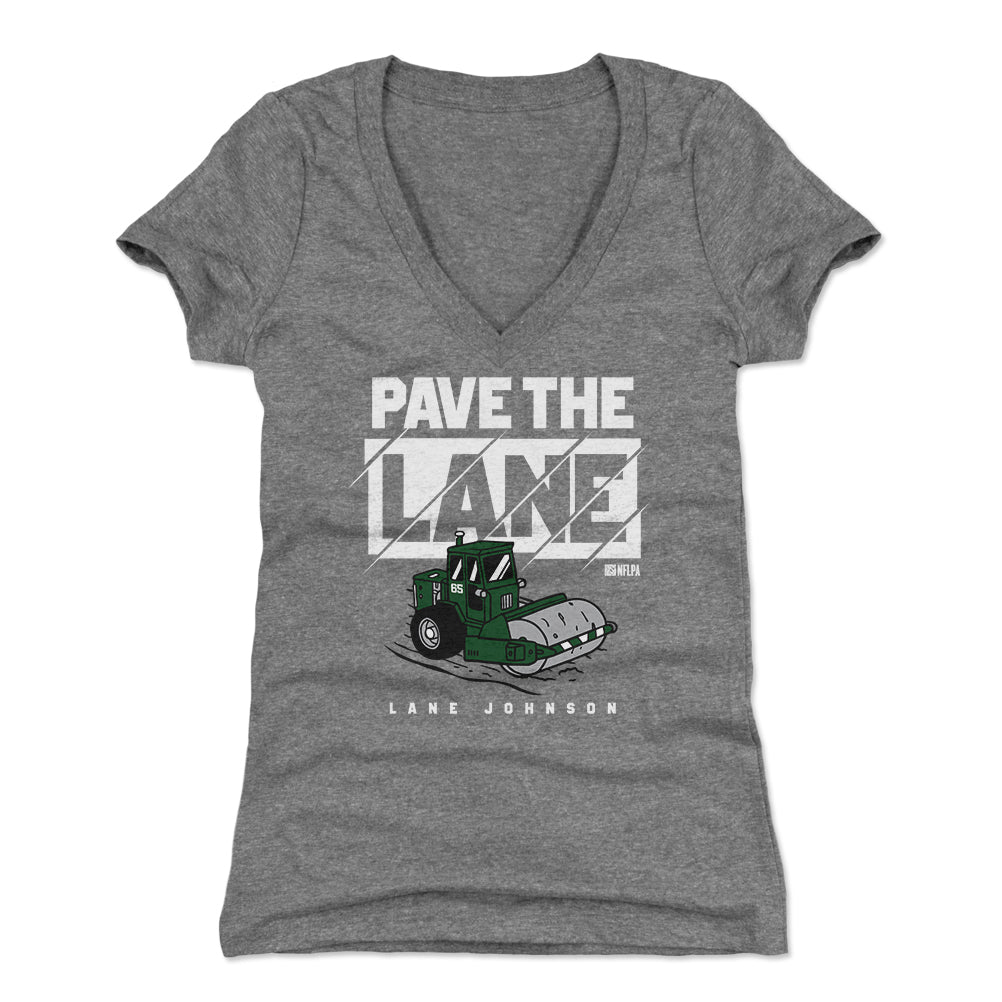 Lane Johnson Women&#39;s V-Neck T-Shirt | 500 LEVEL